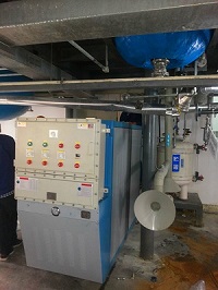 反應釜導熱油加熱器，油加熱器系統(tǒng)，反應釜油循環(huán)控溫系統(tǒng)